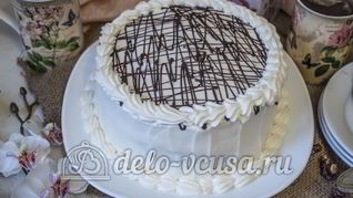 Медовик с черносливом