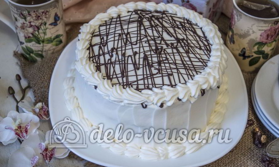 Рецепт медовика с черносливом