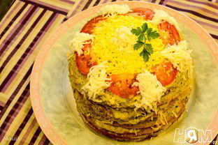 Овощной торт