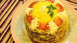 Овощной торт