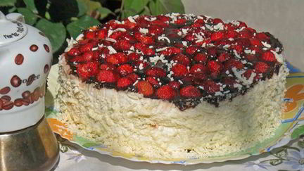 Торты с клубникой