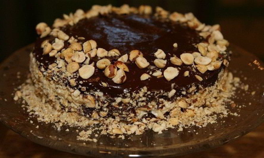 Рецепт шоколадного новогоднего торта из пьемонта