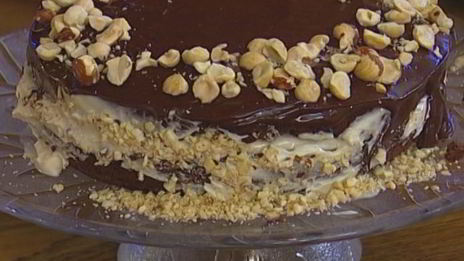 шоколадный новогодний торт из пьемонта