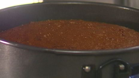 шоколадный новогодний торт из пьемонта