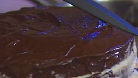 шоколадный новогодний торт из пьемонта