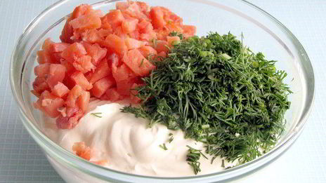 скандинавский закусочный торт