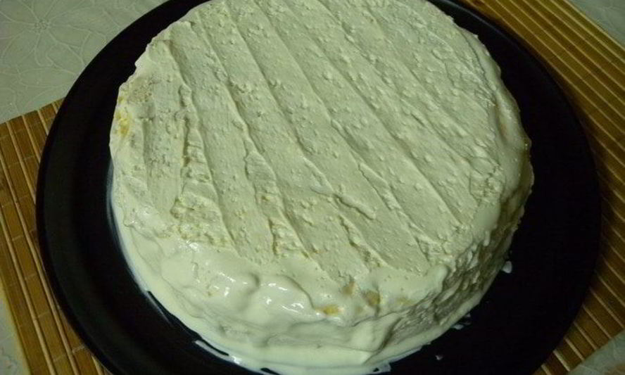 Рецепт сметанника на сковородке