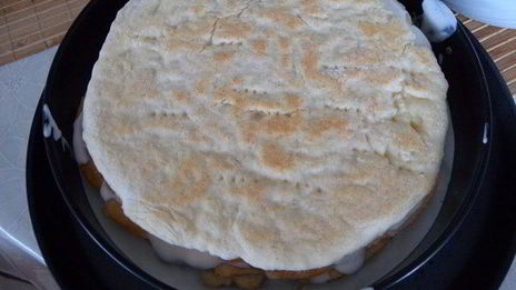 сметанник на сковородке