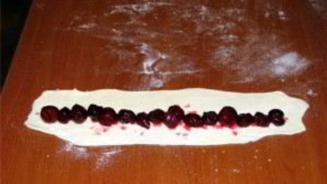 торт дрова под снегом