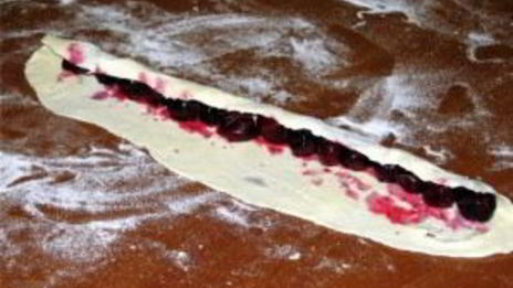 торт дрова под снегом