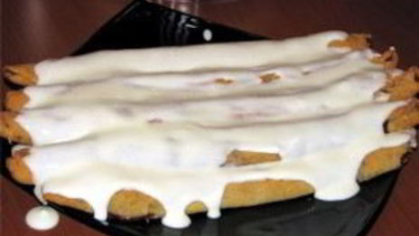 торт дрова под снегом