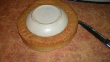 торт двухъярусный