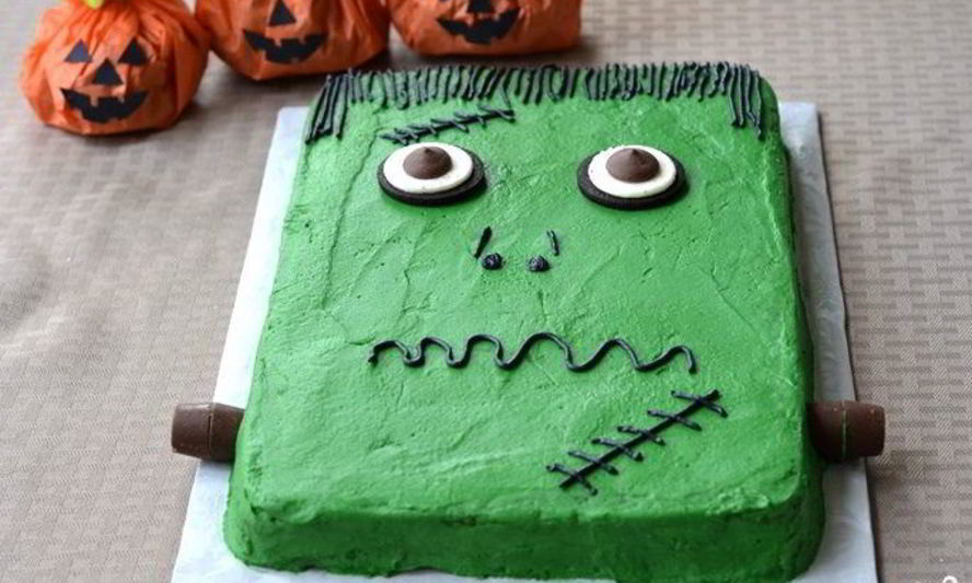 Рецепт торта франкенштейн на хэллоуин