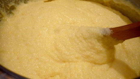 торт из поленты и овощного рагу солнечный корабль