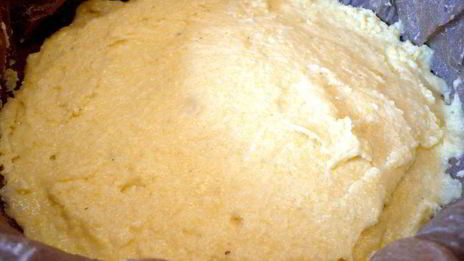 торт из поленты и овощного рагу солнечный корабль