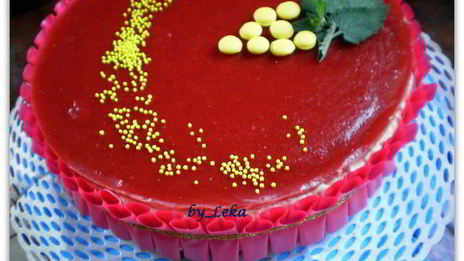 торт клубнично-ореховое наваждение