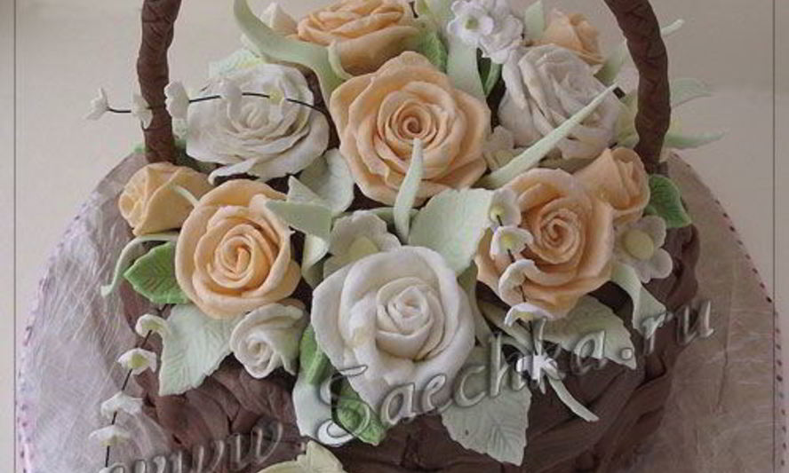 Рецепт торта корзинка