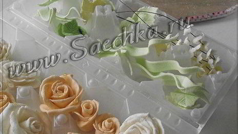 торт корзинка