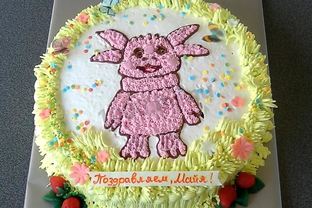 Торт Лунтик без яиц