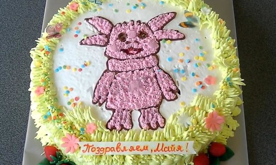 Рецепт торта лунтик без яиц