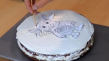 торт лунтик без яиц