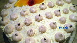 Торт Нежная смородина