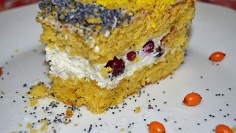 торт осенний блюз