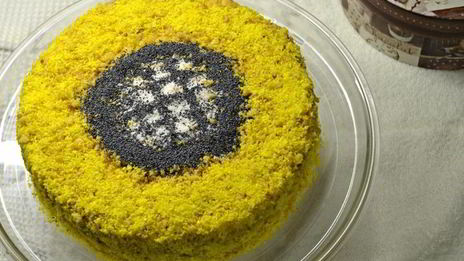 торт осенний блюз