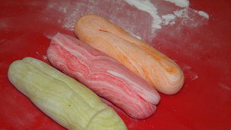 торт радуга