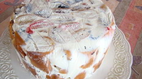 торт радуга