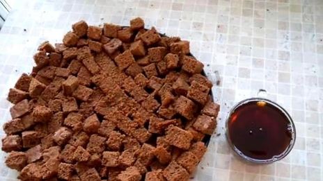 торт рыба из мастики