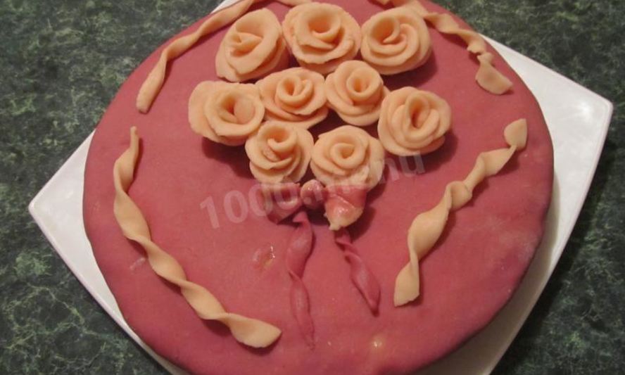 Рецепт торта с любовью с цветами