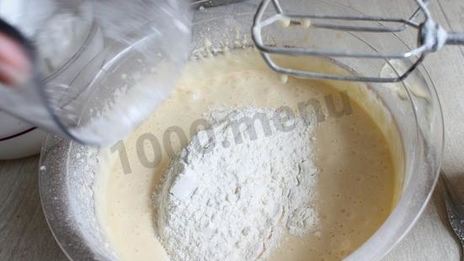 торт с пудингом