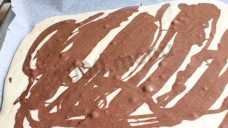 торт с пудингом