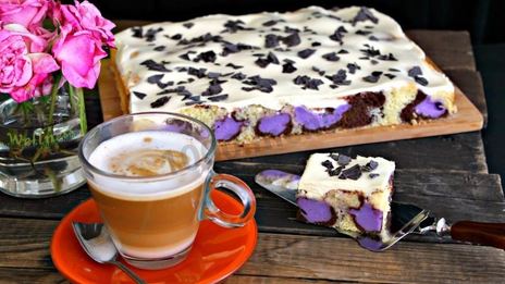 торт с пудингом