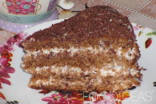 Торт Трухлявый пень с вареньем