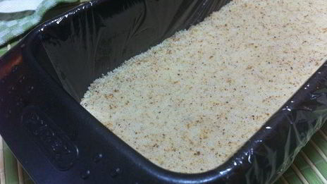 торт-желе с виноградом