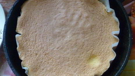 тыквенный бисквит паутинка