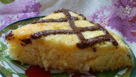 тыквенный бисквит паутинка