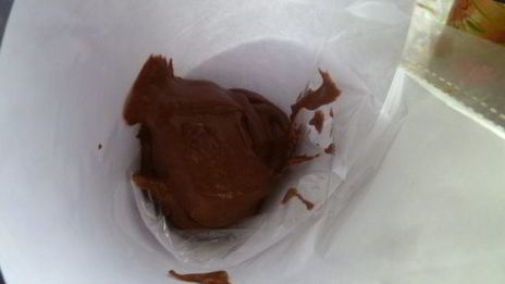 тыквенный бисквит паутинка