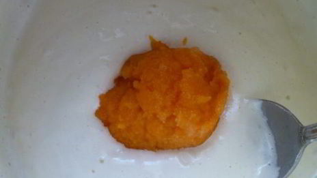 тыквенный бисквит паутинка