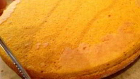 тыквенный торт с карамелью и орехами