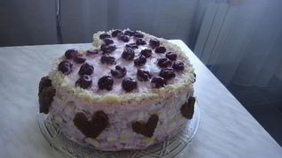 Вишневый торт Для милого
