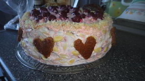 вишневый торт для милого
