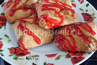 Творожные конвертики с топпингом