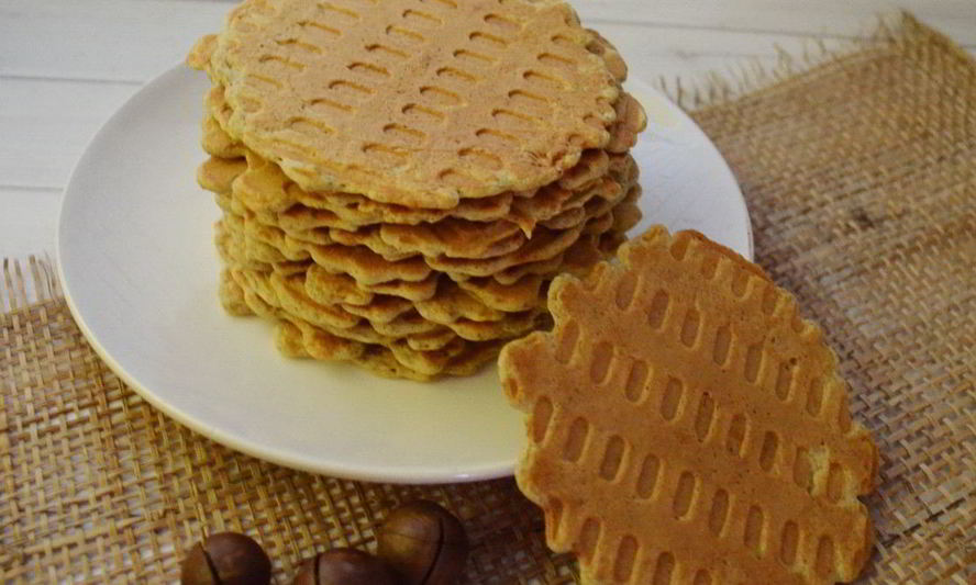 Рецепт арахисовых вафель