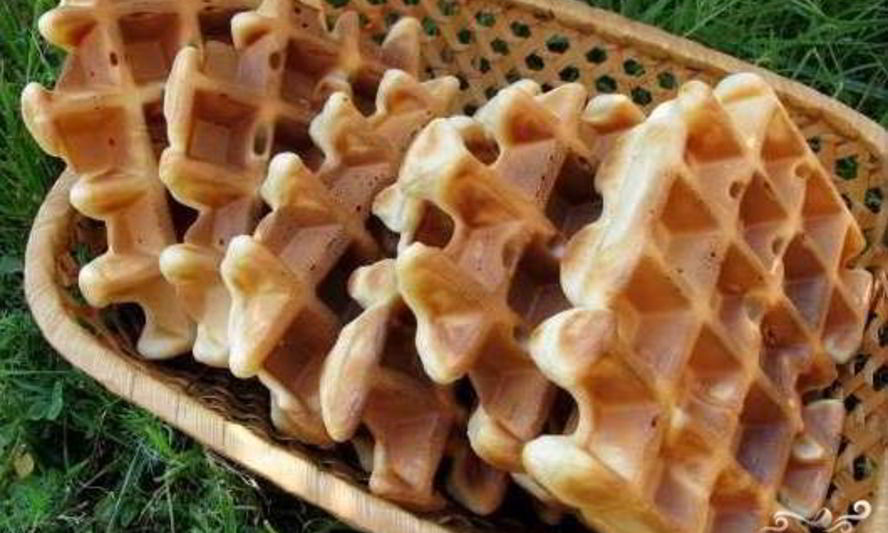 Рецепт бельгийских вафель без яиц