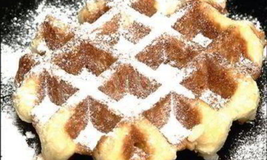 Рецепт бельгийских вафель льежских в вафельнице