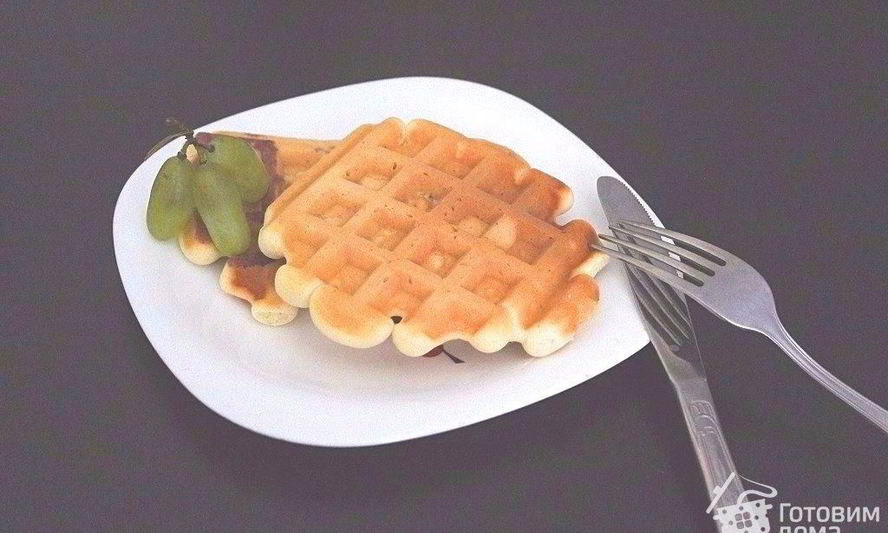 Рецепт бисквитных вафель