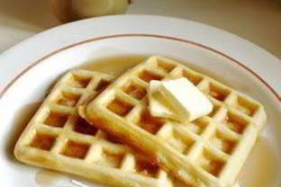 Дрожжевые вафли в электровафельнице